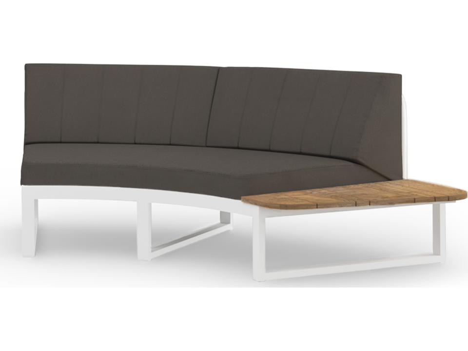 Babbo Aluminum Cushion Loveseat