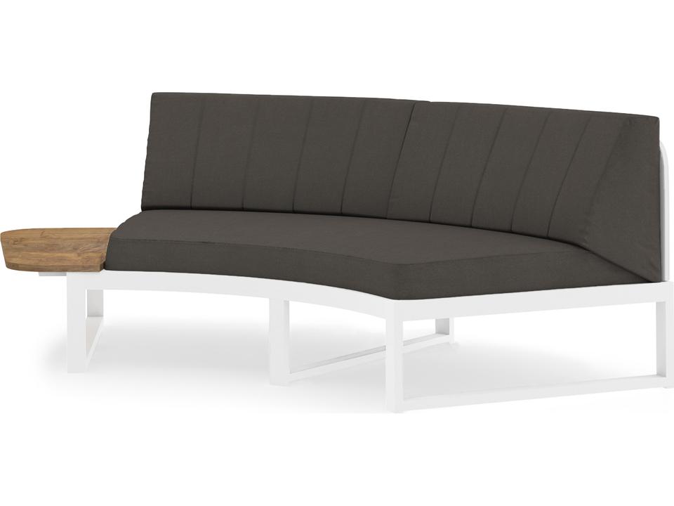 Babbo Aluminum Cushion Loveseat