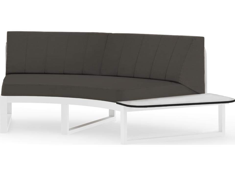 Babbo Aluminum Cushion Loveseat