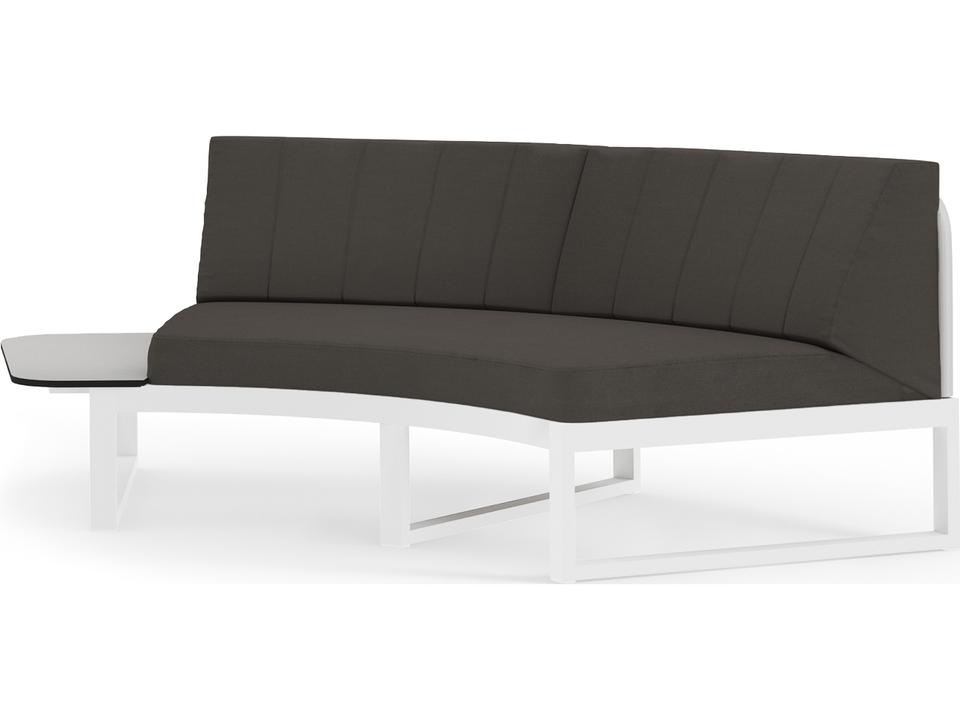 Babbo Aluminum Cushion Loveseat