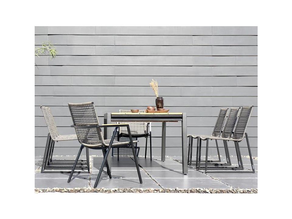 MamaGreen Baia Aluminum Outdoor Patio Dining Set