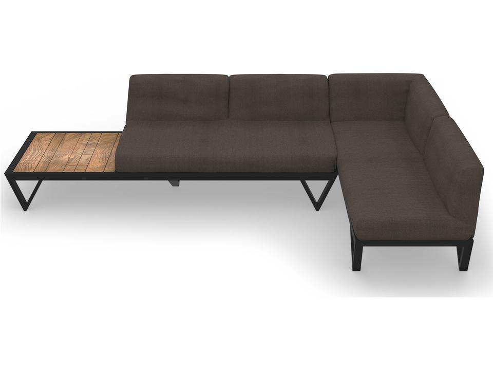 Bondi Belle Aluminum Sectional Lounge Set