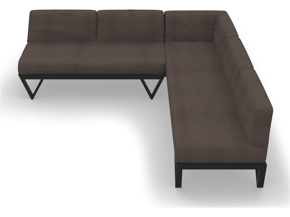 Bondi Belle Modular Aluminum Sectional Lounge Set