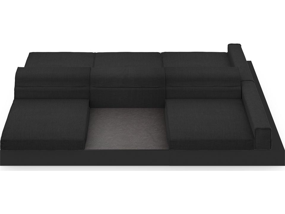 Boulevard Double Sided Aluminum Outdoor Lounge Set