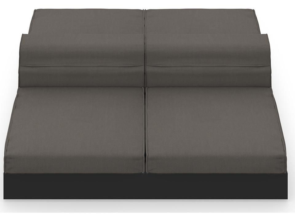 Boulevard Aluminum Double Sided Lounge Set