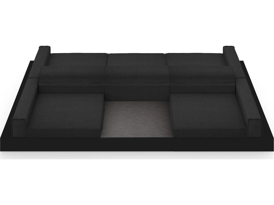 Boulevard Aluminum Double Sided Lounge Set
