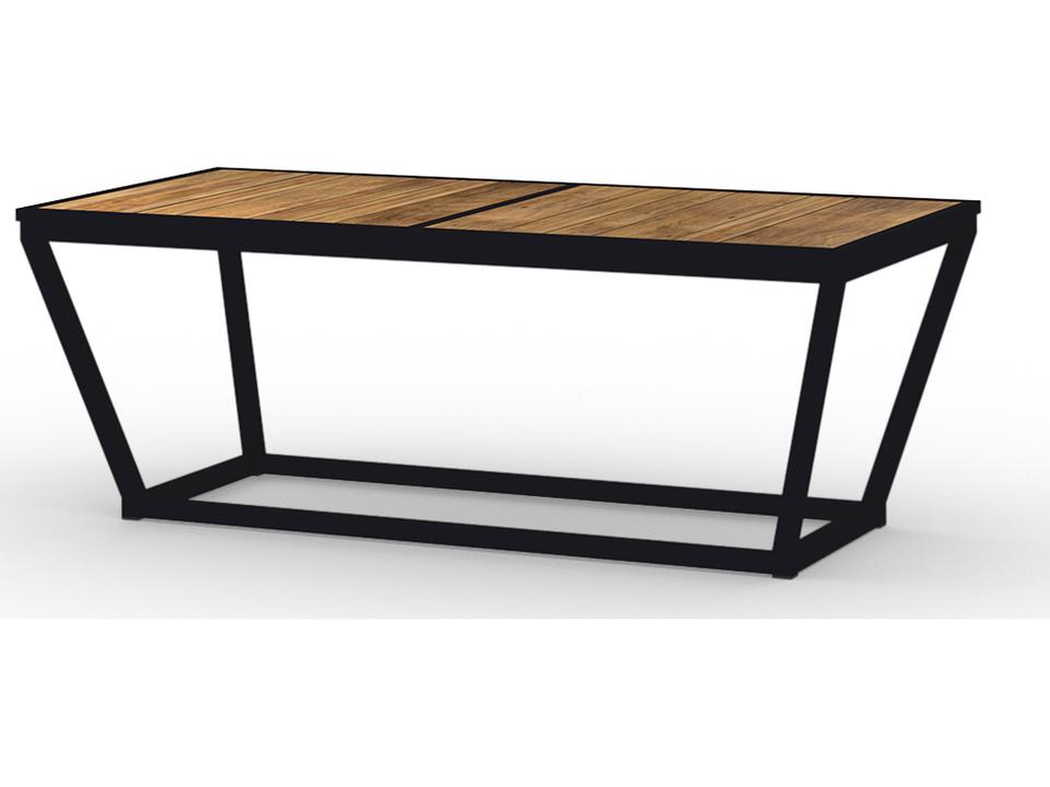 Bondi Rectangular Teak Top Coffee Table