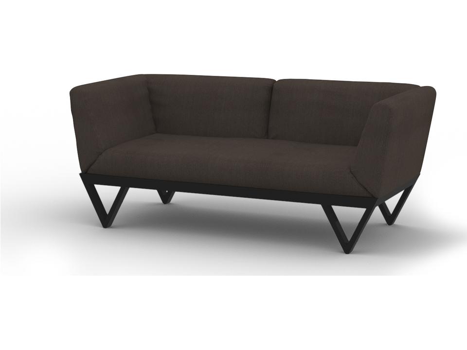 Bondi Belle Aluminum Loveseat