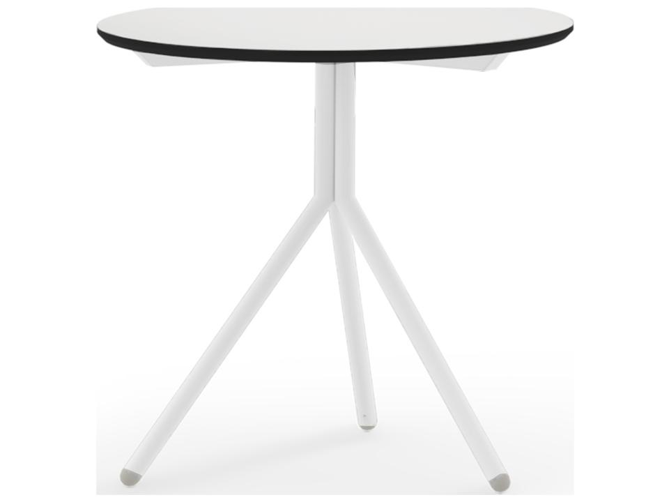 Bono 18-Inch Round HPL End Table