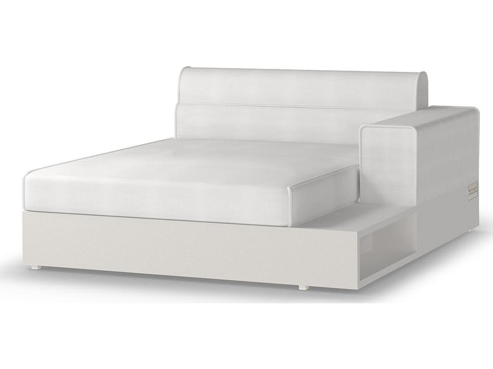 Boulevard Left Hand Aluminum Chaise Lounge