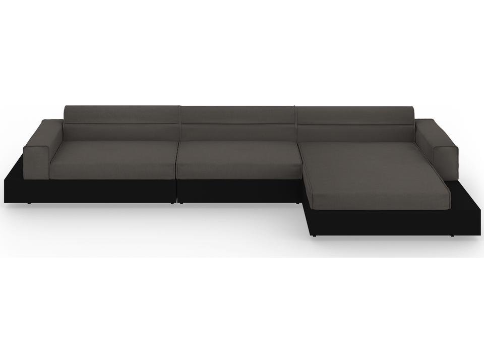 Boulevard Aluminum Sectional Outdoor Lounge Set
