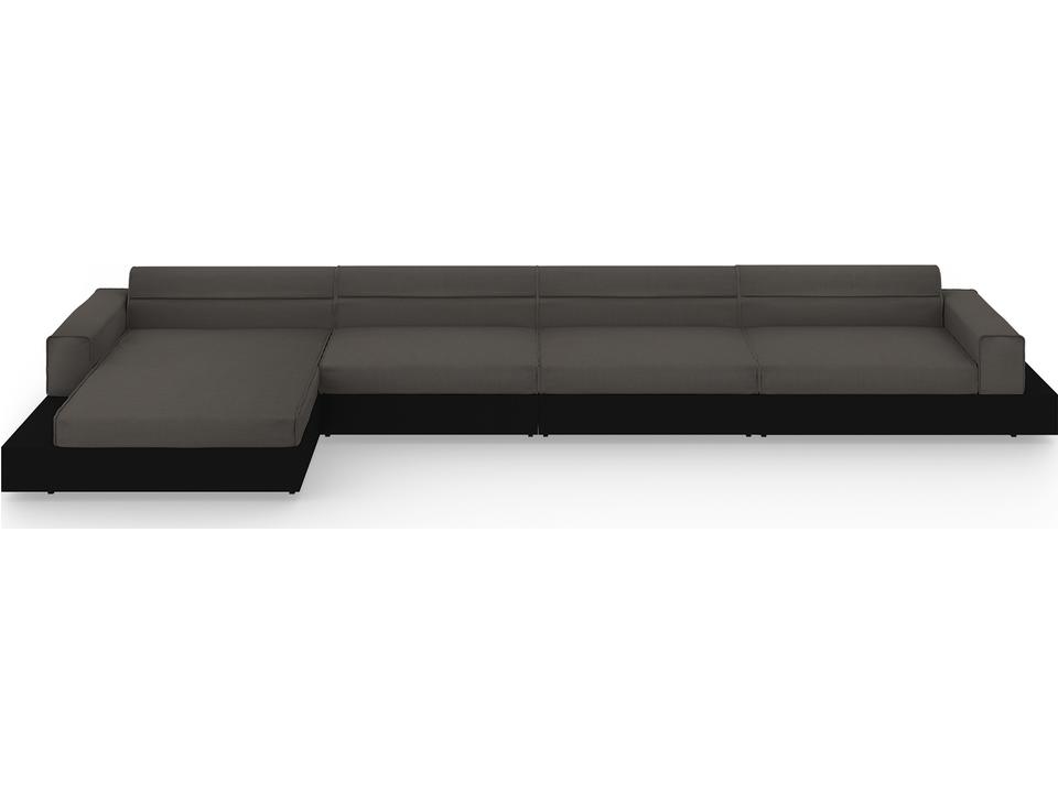 Boulevard Aluminum Sectional Lounge Set