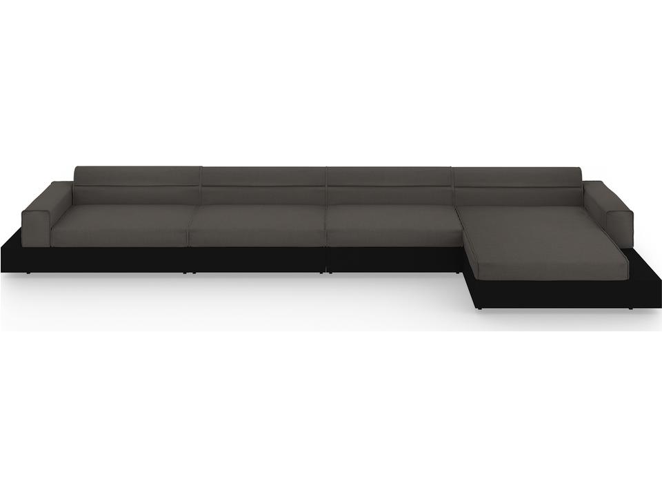 Boulevard Aluminum Sectional Lounge Set