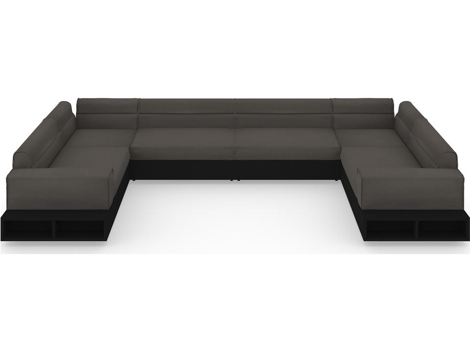 Boulevard Aluminum Modular Sectional Lounge Set