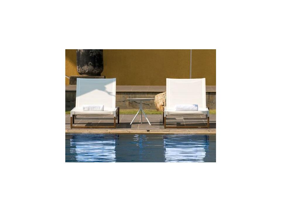 MamaGreen Ekka Teak Sling Outdoor Lounge Set
