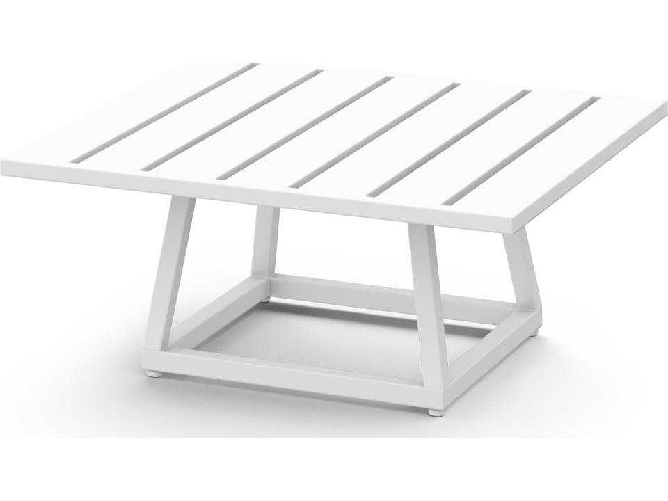 Allux Aluminum Square Coffee Table