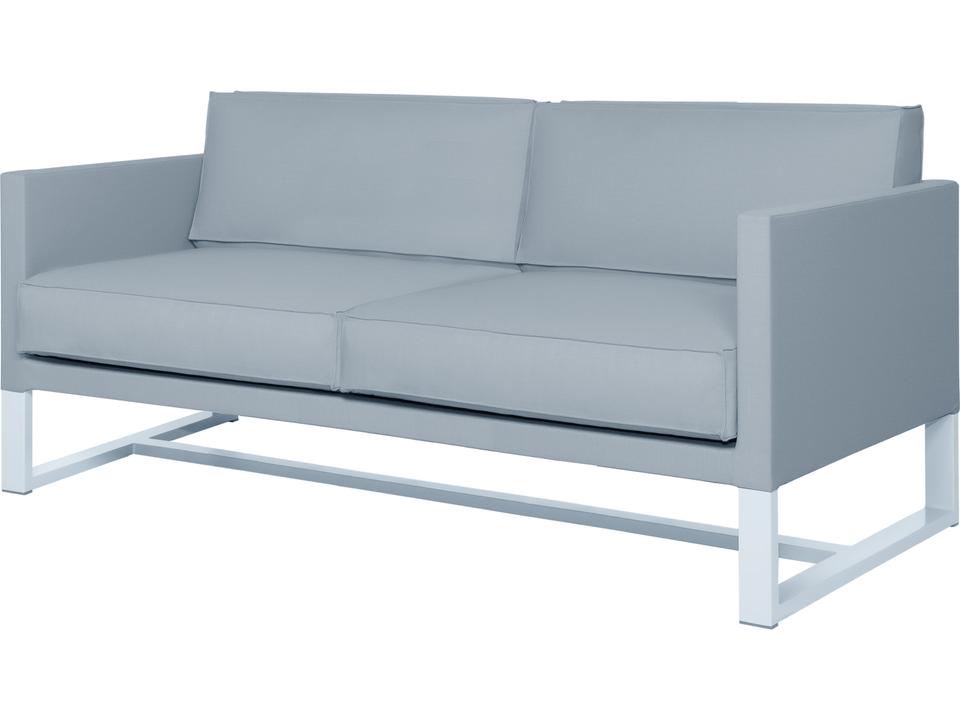 MamaGreen Mono Aluminum Cushion Outdoor Loveseat