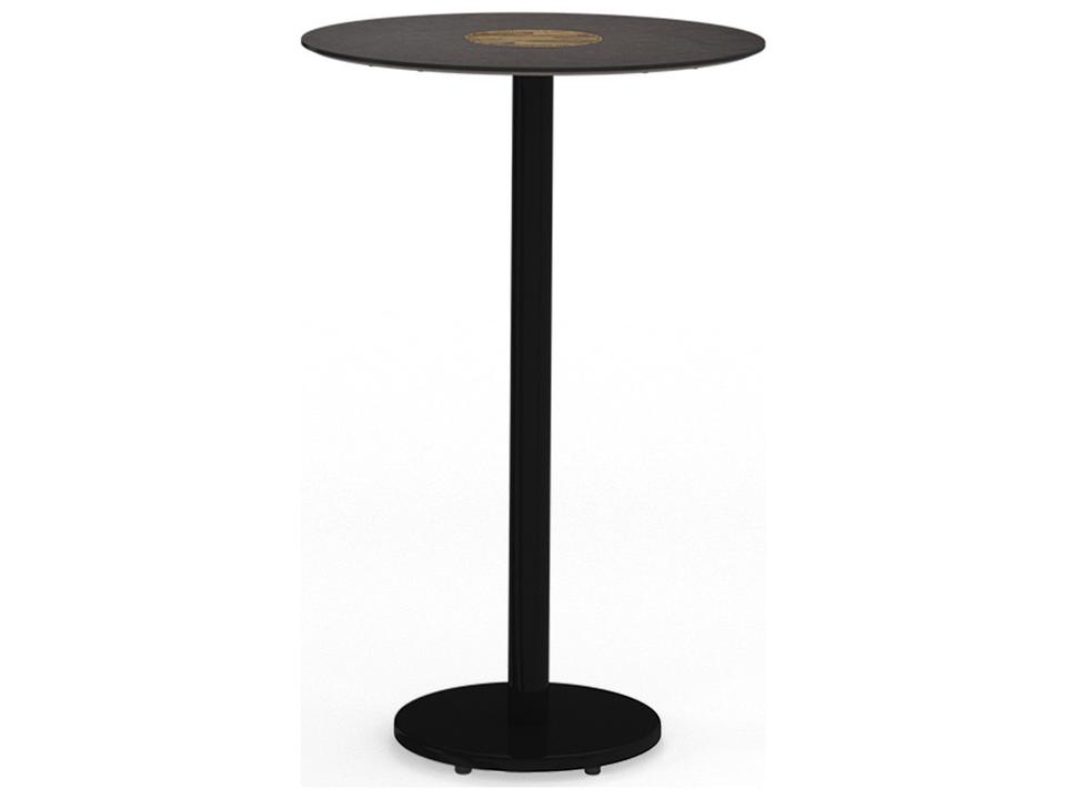 Stizzy Round Outdoor Bar Table Aluminum