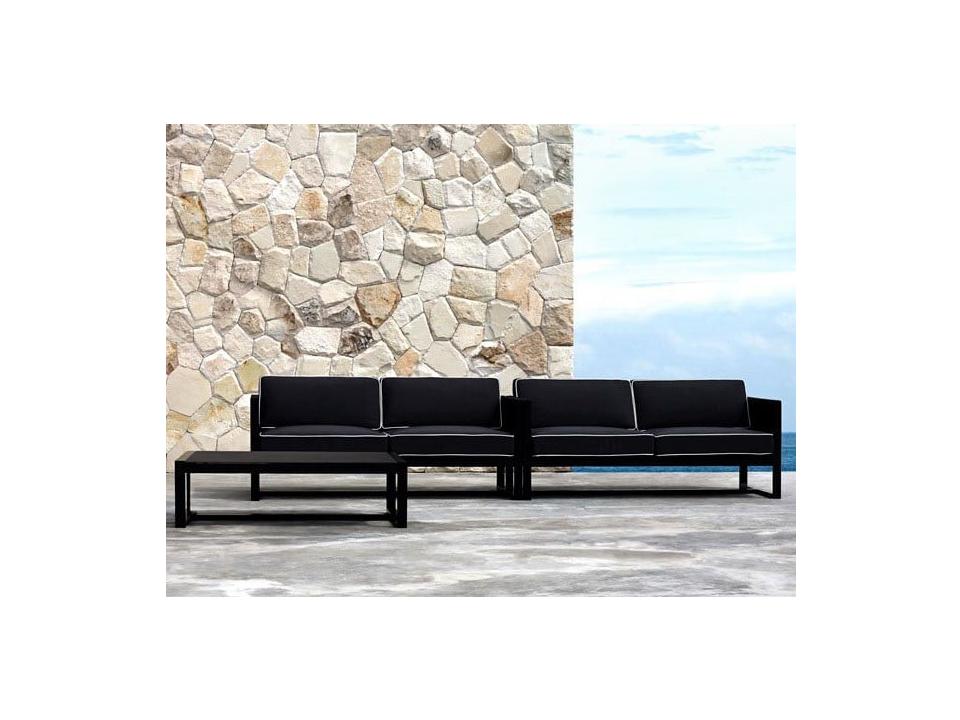 MamaGreen Mono Aluminum Cushion Patio Lounge Set