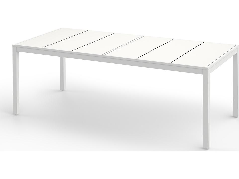 Allux Rectangular Aluminum Outdoor Dining Table