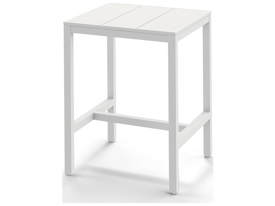 Allux Square Aluminum Bar Table