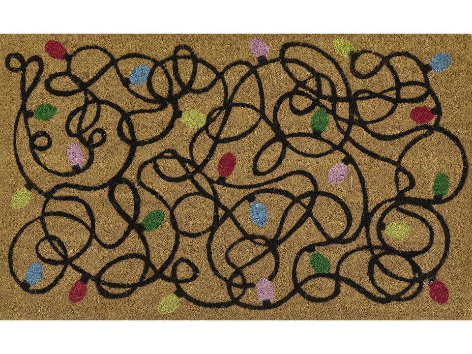 Aloha Graphic Welcome Mat Natural Coir with PVC Backing