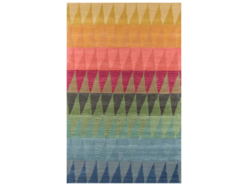Delhi Hand-Tufted Wool Geometric Area Rug