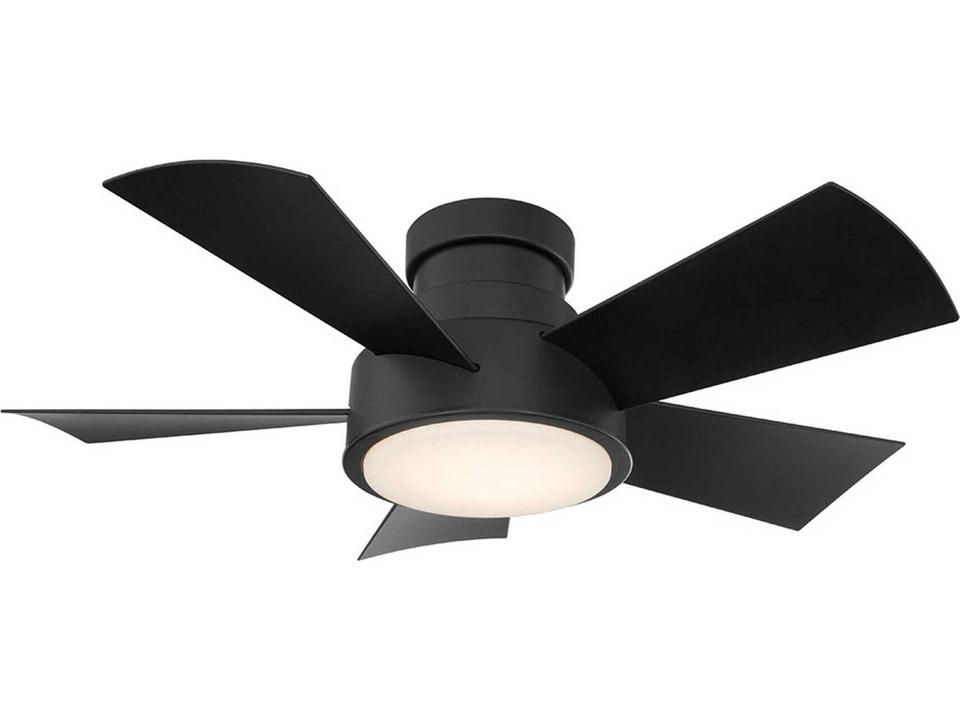 Vox 38 Inch Flush Mount Ceiling Fan with LED Light Smart