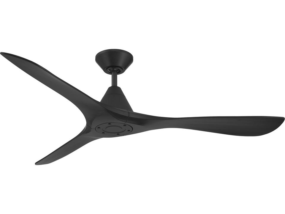 Carve 60 Inch Smart Ceiling Fan in Matte Black