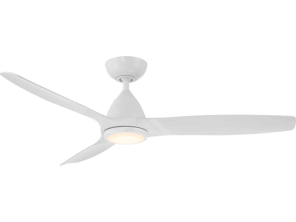 Skylark 54 Inch Smart Ceiling Fan in Matte White