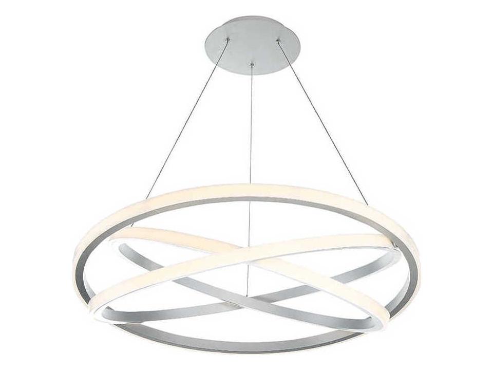 Veloce LED Chandelier Titanium Contemporary
