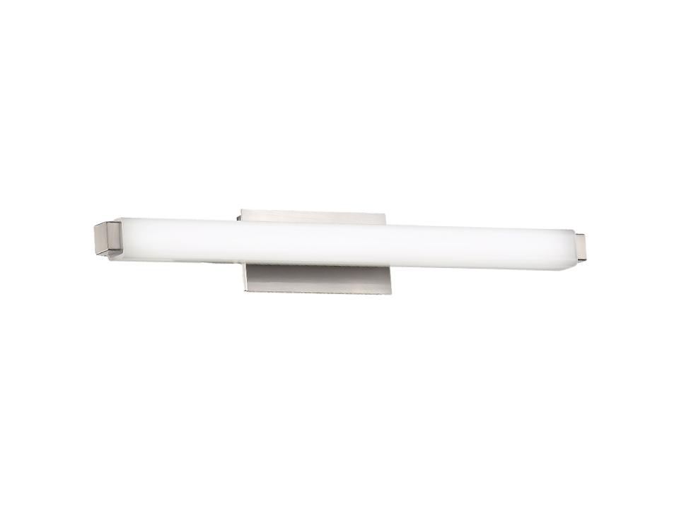 Mini Vogue LED Bath and Wall Light Brushed Nickel