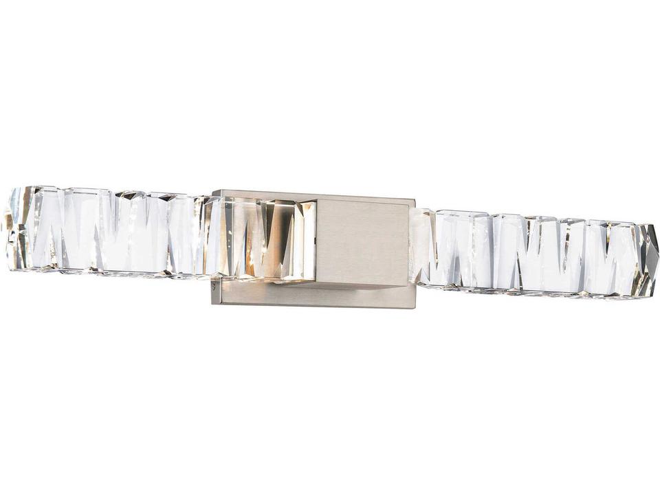 Juliet LED Wall Sconce Brushed Nickel Crystal