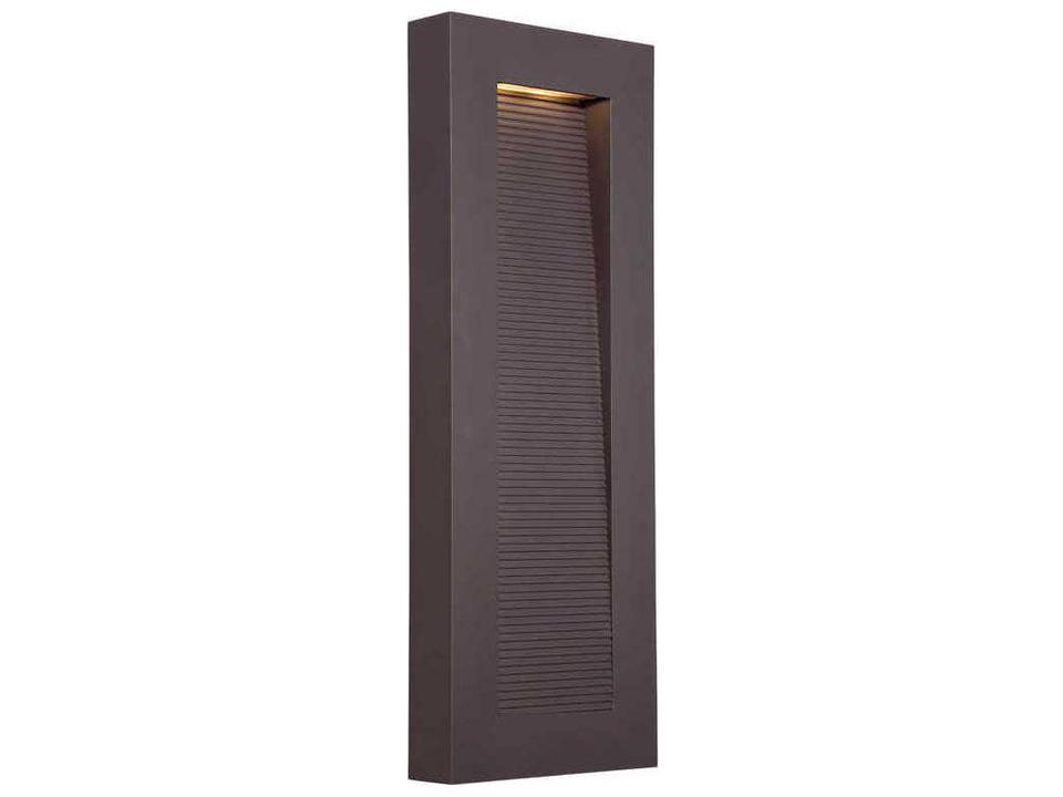 Urban LED Outdoor Wall Sconce Bronze 22-Inch