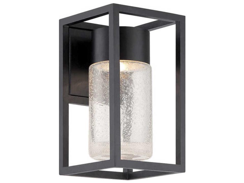 Structure LED Outdoor Wall Sconce Black