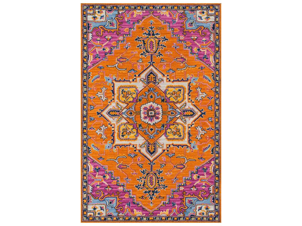 Ibiza IBI-2 Orange Hand Tufted Wool Area Rug
