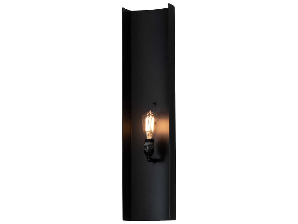 Alva 1-Light LED Wall Sconce in Solar Black
