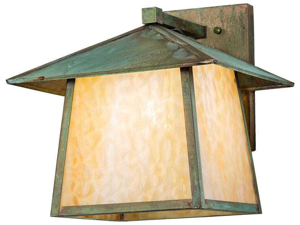 Stillwater 1-Light Outdoor Wall Sconce in Verdigris