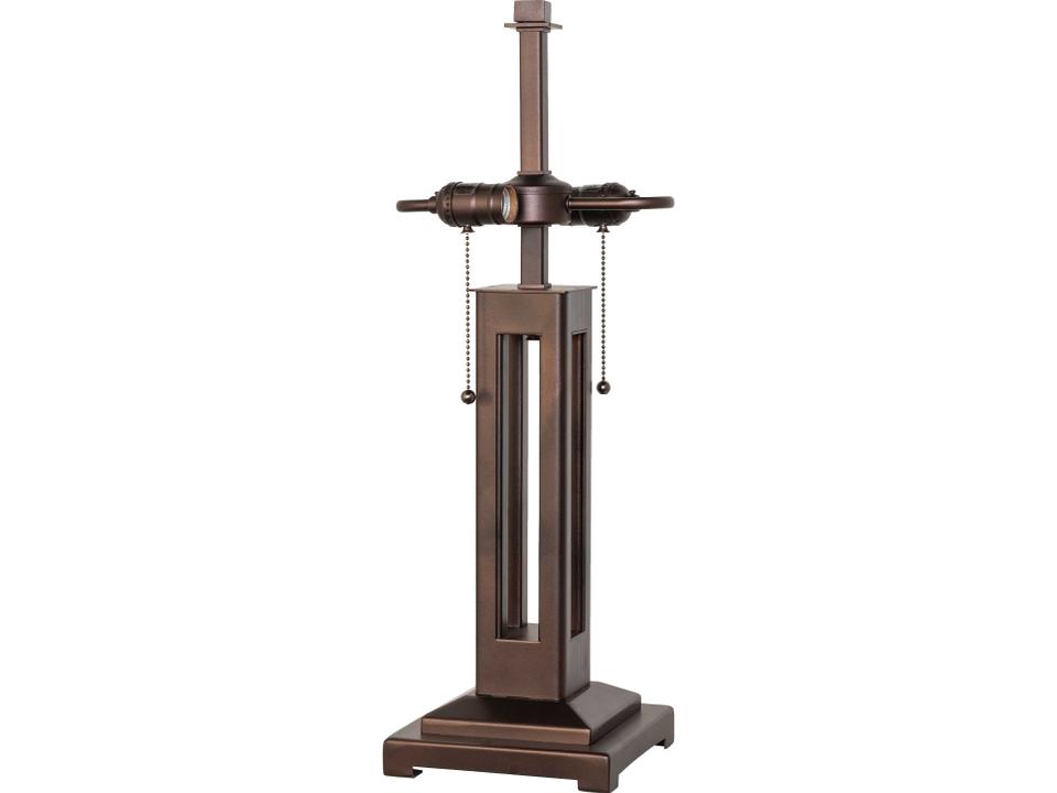 Abilene 2-Light Table Lamp with Mahogany Bronze Finish