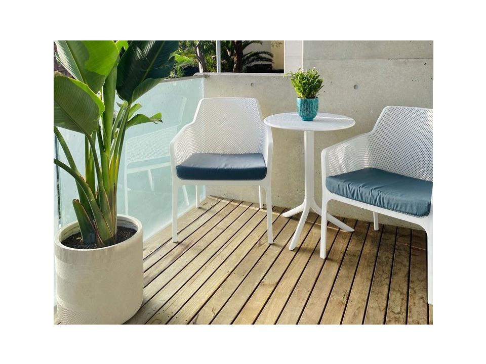 NET Relax Resin Bianco Patio Lounge Set