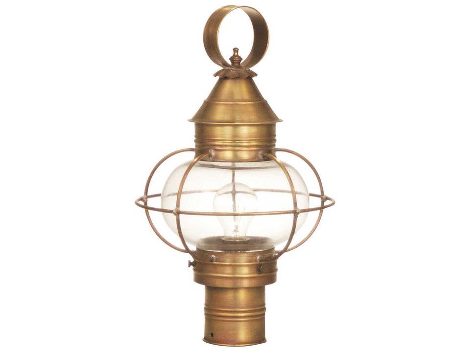 Onion 1-Light Outdoor Post Lantern