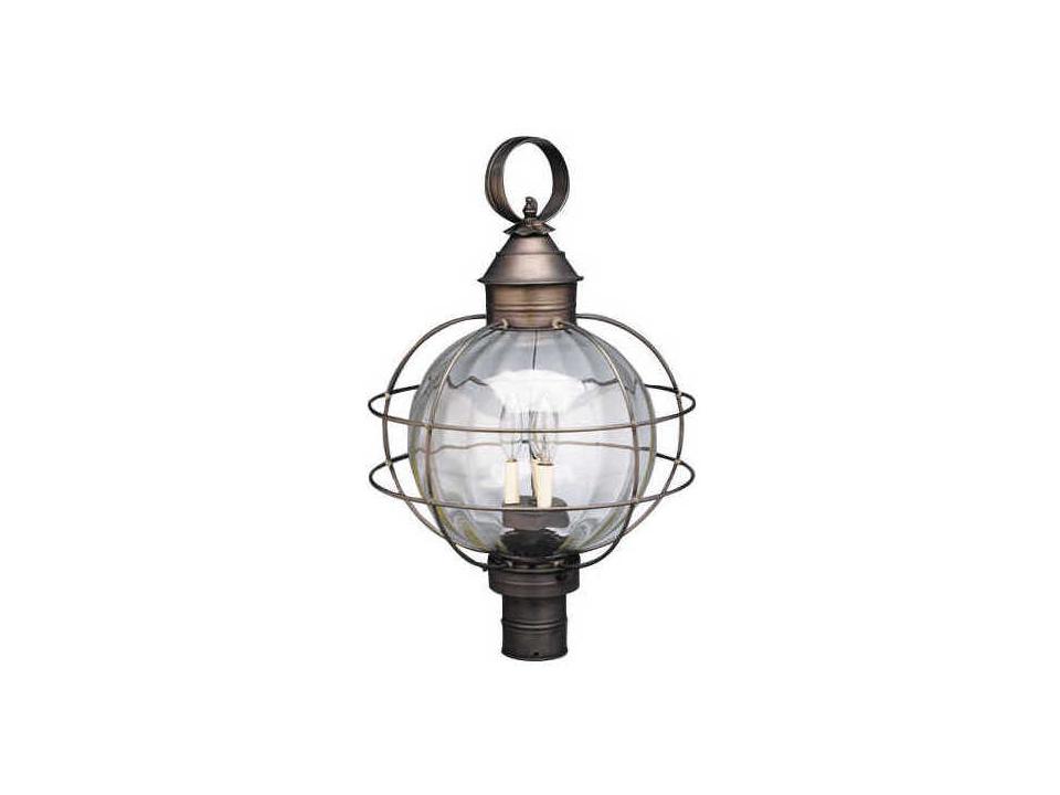 Round Onion Outdoor Post Light