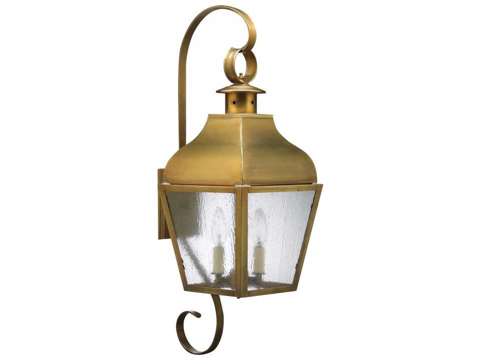 Stanfield Curved Scroll Outdoor Wall Lantern Customizable