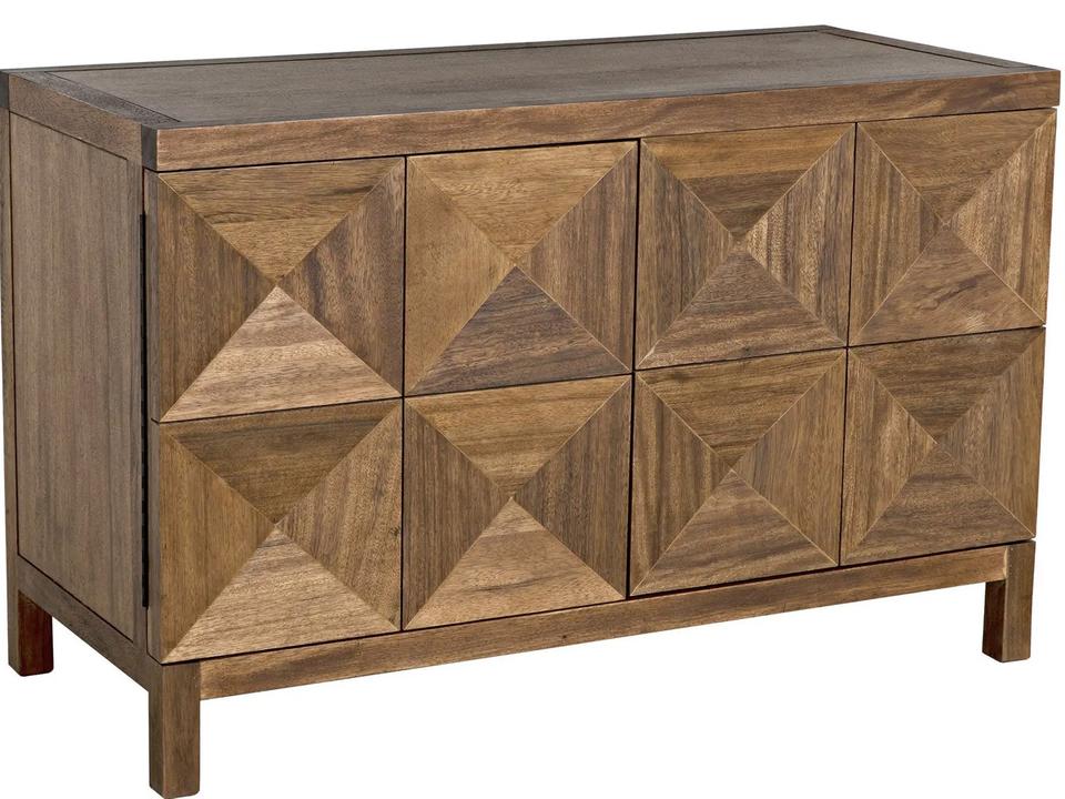 Quadrant 2-Door Dark Walnut Sideboard