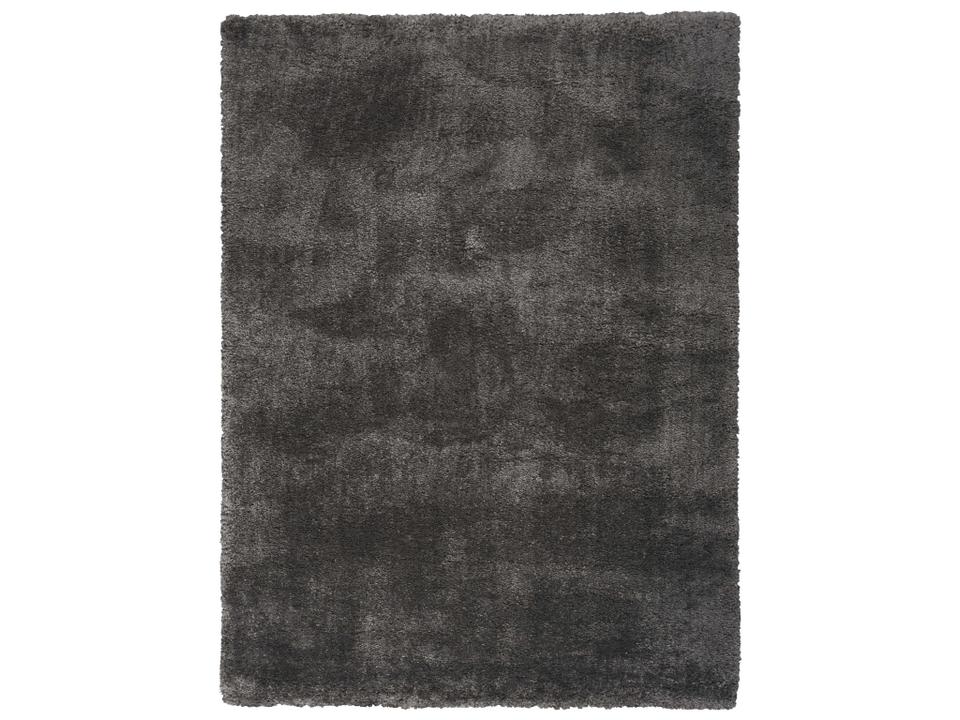 Dreamy Shag DRS05 Grey Polyester Power-Loomed Area Rug