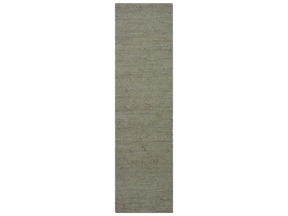 Natural Jute Collection Handwoven Runner Area Rug in Sage