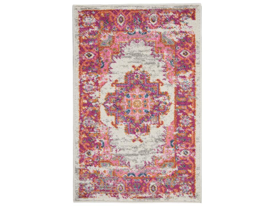 Passion Power-Loomed Bordered Area Rug