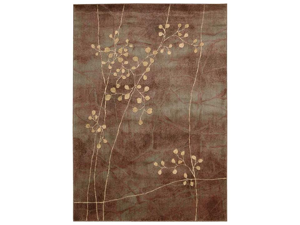 Somerset Multicolor Floral Area Rug with Carved Pile