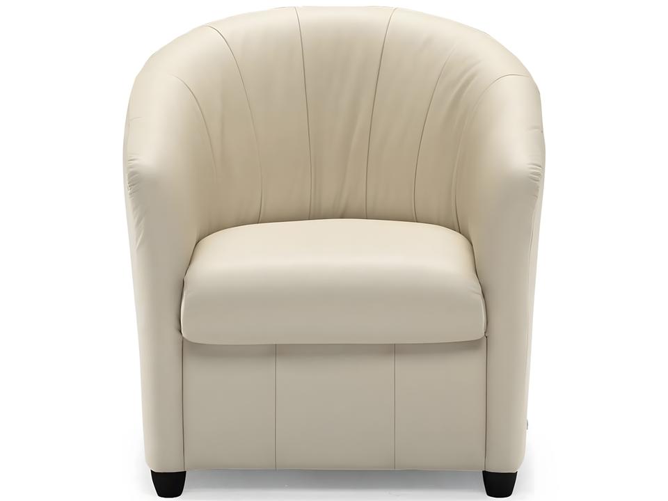 Veronica Leather Accent Chair Swivel