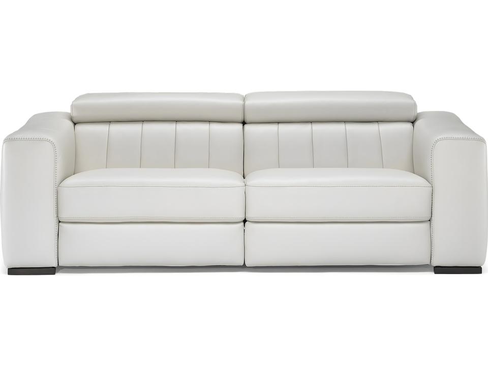 Forza Power Reclining Loveseat with Adjustable Headrest and Zero Wall Recline
